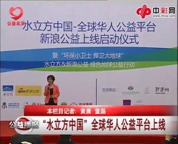 全球华人公益平台上线