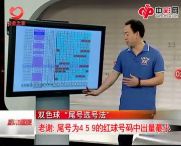 双色球“尾号选号法”