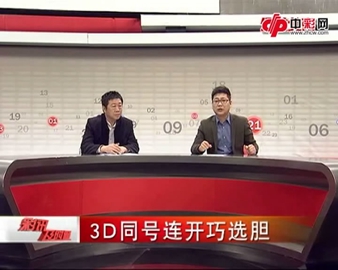 3D同号连开巧选胆