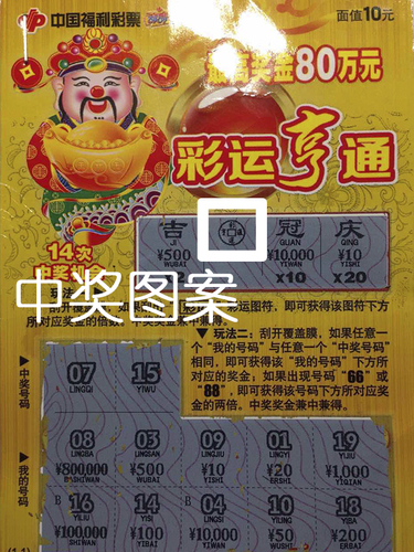 刮刮乐金币票