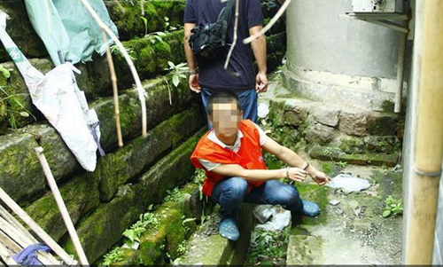 被捕男子_