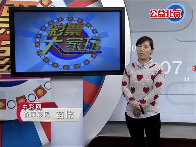 【中彩视频】20151111苗伟说彩