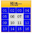 蓝球行列图