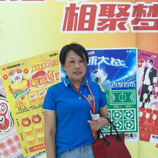 观摩团成员覃女士