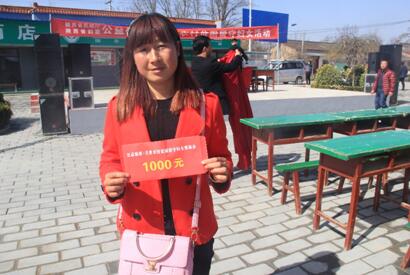 受助妇女：李桂霞