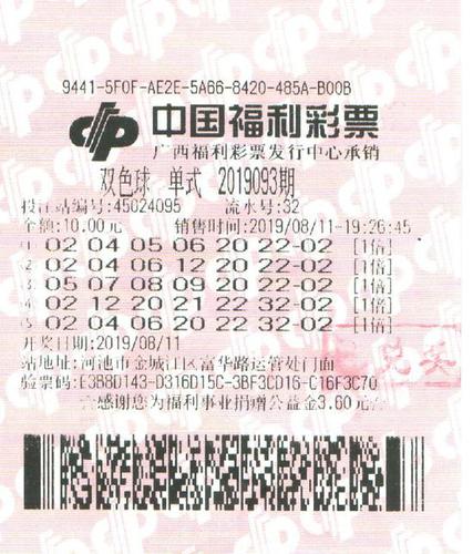 广西中奖